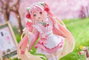 Taito Prize Hatsune Miku Sakura Miku Japanese Cafe Ver. Reissue Statuette
