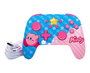 PowerA NSGP0067-01 Manette avec câble améliorée pour Nintendo Switch (Kirby) - Modèle OLED et standard compatible, 2 boutons programmables, anneaux antifriction
