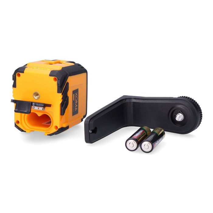 Koma Tools Niveau laser avec étui 7,3 x 5,8 x 7,4 cm, portée 30 m, précision ±3 mm/10 m Koma Tools Niveau laser avec étui 7,3 x 5,8 x 7,4 cm, portée 30 m, précision ±3 mm/10 m