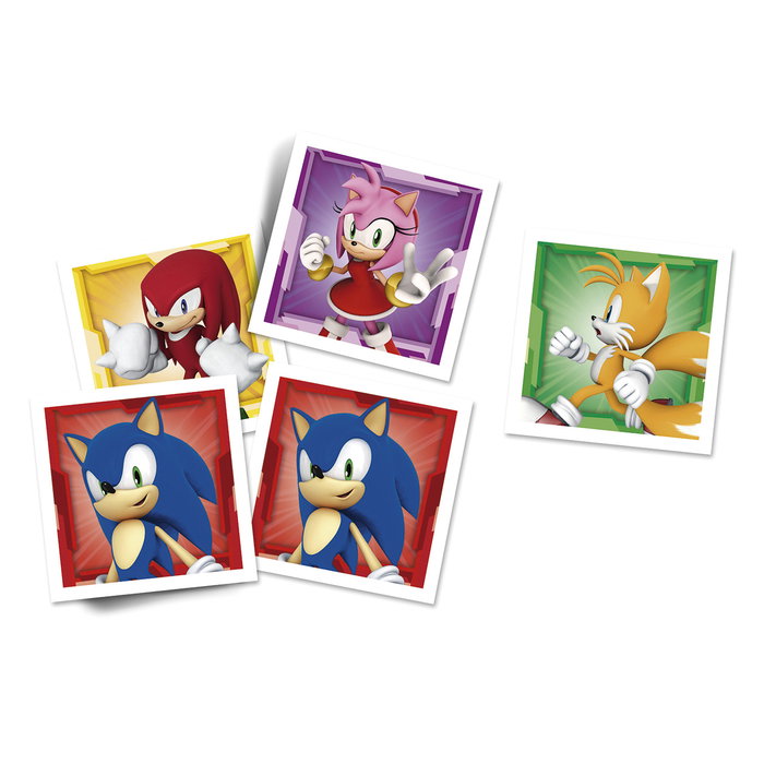 Clementoni Memo Pocket Sonic 18312 Jeu de mémoire 48 tuiles dès 3 ans
