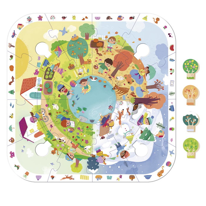 GOULA Puzzle XXL Estaciones GOULA Puzzle XXL Estaciones