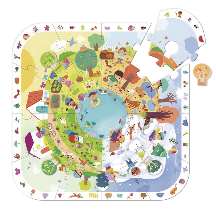 GOULA Puzzle XXL Estaciones GOULA Puzzle XXL Estaciones
