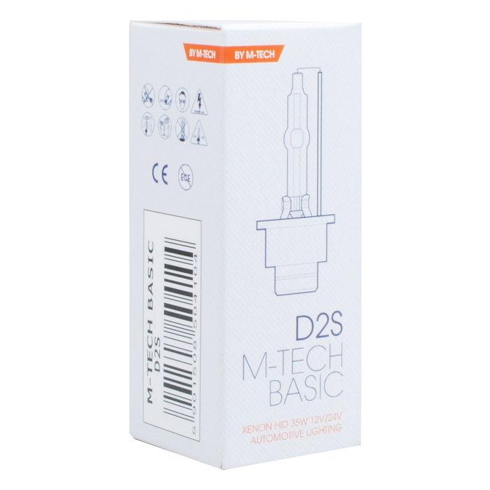 M-Tech Lampe Xenon D2S 6000K MTECZMPD2S6