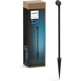 Philips Hue Secure - Piquet au sol pour installation de caméra de sécurité extérieure - Compatible avec la gamme Philips Hue Secure