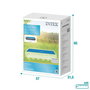 Intex - Couverture solaire rectangulaire pour piscine frame 732 x 366 cm, PVC