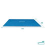 Intex - Couverture solaire rectangulaire pour piscine frame 732 x 366 cm, PVC
