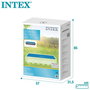 Intex - Couverture solaire rectangulaire pour piscine frame 732 x 366 cm, PVC