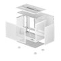 DEEPCOOL R-CH160-WHNMIO-G-1 Boîtier ATX semi-tour Blanc