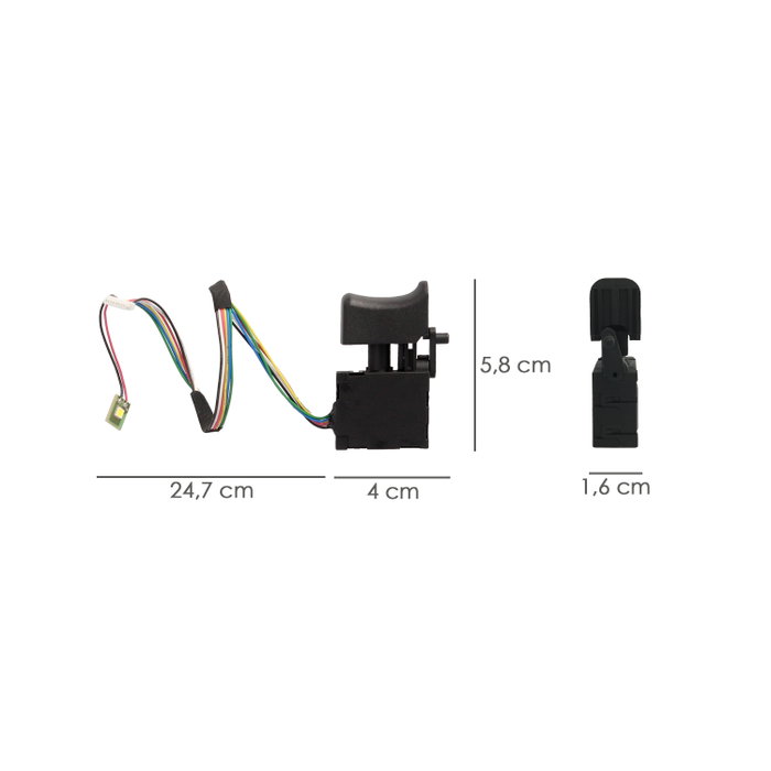 WOLFPACK LINEA PROFESIONAL Balais pour scie sabre 20V 4Ah
