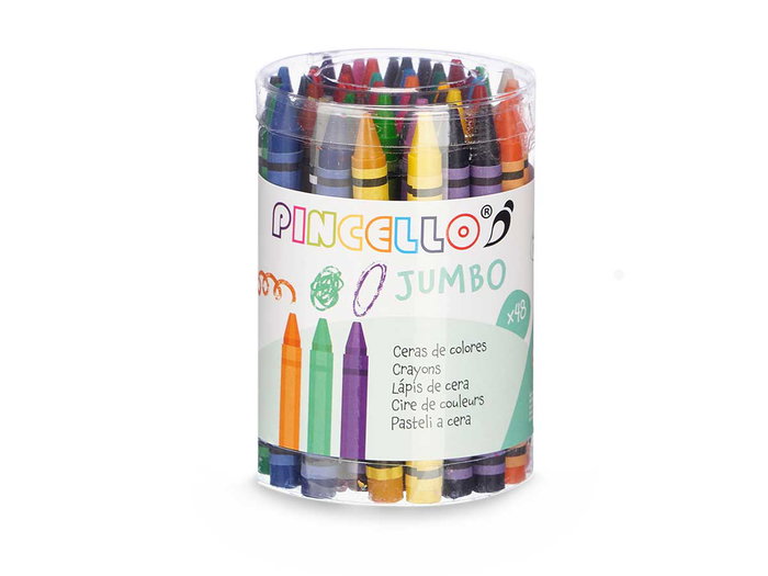 PINCELLO Bote Cera Crayons 48 pièces PINCELLO Bote Cera Crayons 48 pièces