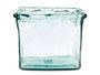 Giftdecor Jarron Vidrio Inca 22 cm Cristal Recyclé Transparent 24x18,5x24 cm
