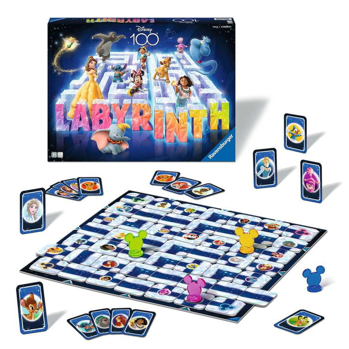 Ravensburger Labyrinthe Disney 100ème anniversaire - Jeu de plateau Ravensburger Labyrinthe Disney 100ème anniversaire - Jeu de plateau