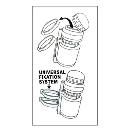 Stamp - Combo Vélo Disney Princesses - Corbeille + Bidon + Sonnette - Set de Fixation Universel pour Guidon - Fille à Partir de 3 Ans