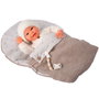 Arias Poupée nouveaux-nés Henar 45 cm avec couette
