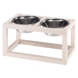 Ferplast Support en bois pour mangeoires 3,6L