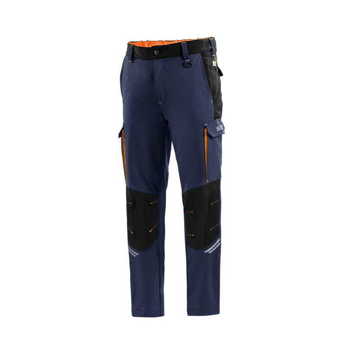 Sparco Pantalon Tech TW Taille XL Bleu marine/Orange Sparco Pantalon Tech TW Taille XL Bleu marine/Orange