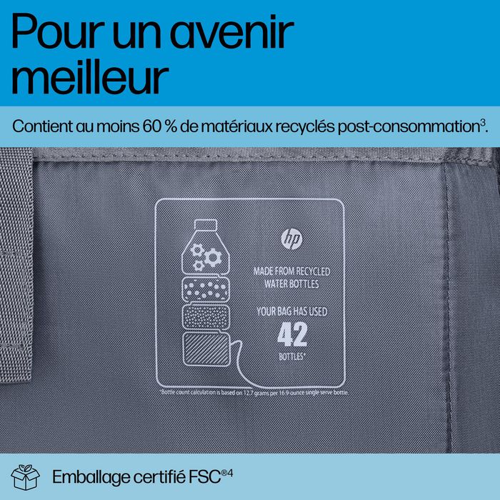 HP Sacoche pour PC portable HP Travel Plus 22L 16 pouces