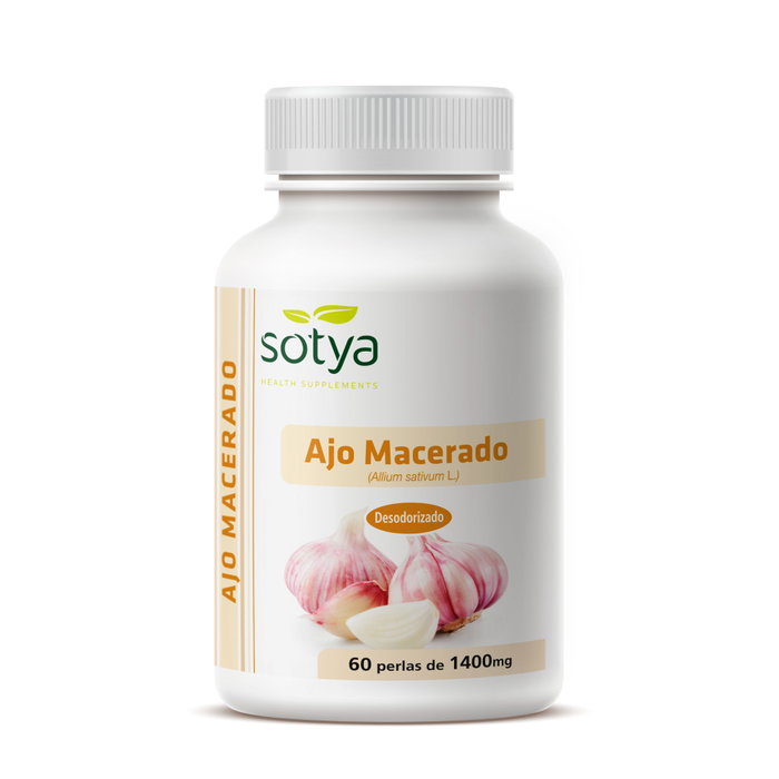 SOTYA Ajo Macerado 60 Perles de 1400mg SOTYA Ajo Macerado 60 Perles de 1400mg