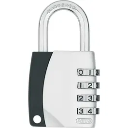 Abus Cadenas à Combinaison 155/40 B/DFNLI - Anse en Acier, Code à 3 Chiffres Personnalisable pour Petits Objets - Sécurité Portable