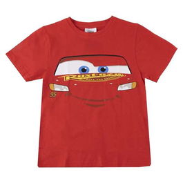 T shirt à manches courtes Enfant Cars Rouge 46