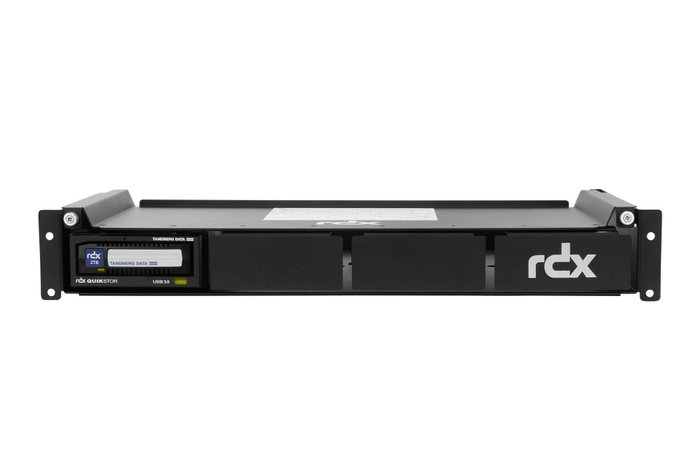 Tandberg Data Rack QuadPAK RDX 3800-RAK Black