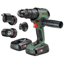 Bosch AdvancedImpact 18V-80 QuickSnap - Perceuse-visseuse à percussion sans fil 18V, couple 82 Nm, moteur brushless, mandrin métallique 13 mm avec 3 embouts