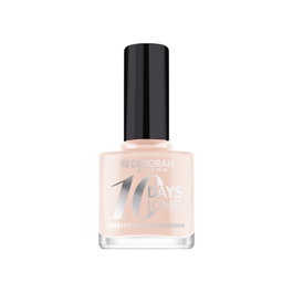 Deborah Vernis à Ongles Longue Tenue 10Days - Teinte Neutral Nude 581, jusqu'à 10 jours de tenue, formule sans lampe UV, 15 coloris, soin aux biocéramiques marines