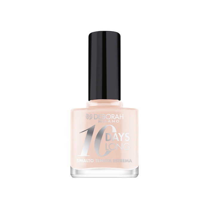 Deborah Vernis à Ongles Longue Tenue 10Days - Teinte Neutral Nude 581, jusqu'à 10 jours de tenue, formule sans lampe UV, 15 coloris, soin aux biocéramiques marines Deborah Vernis à Ongles Longue Tenue 10Days - Teinte Neutral Nude 581, jusqu'à 10 jours de tenue, formule sans lampe UV, 15 coloris, soin aux biocéramiques marines