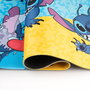 ERIK - Tapis de souris gaming Disney Stitch (80x35 cm) - Surface textile imperméable, bordures renforcées, base en caoutchouc antidérapant