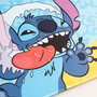 ERIK - Tapis de souris gaming Disney Stitch (80x35 cm) - Surface textile imperméable, bordures renforcées, base en caoutchouc antidérapant