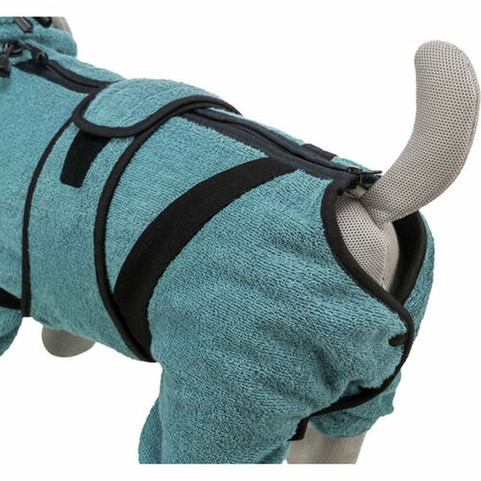 Peignoir pour chien Trixie Bleu XL