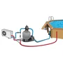 UBBINK Kit by-pass pour pompe à chaleur de piscine - Compatible tuyaux 50 et 38 mm avec coudes, raccords et vannes