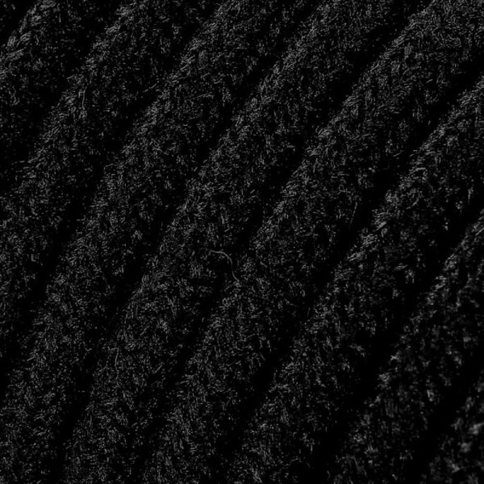 Edm Carrete câble cordón tubular H03VV-F 2 x 0,75 mm² noir, 25 m