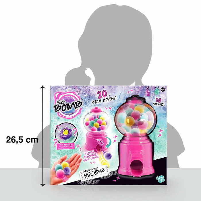 Canal Toys Distributeur de Bath Bomb So Bomb Canal Toys Distributeur de Bath Bomb So Bomb