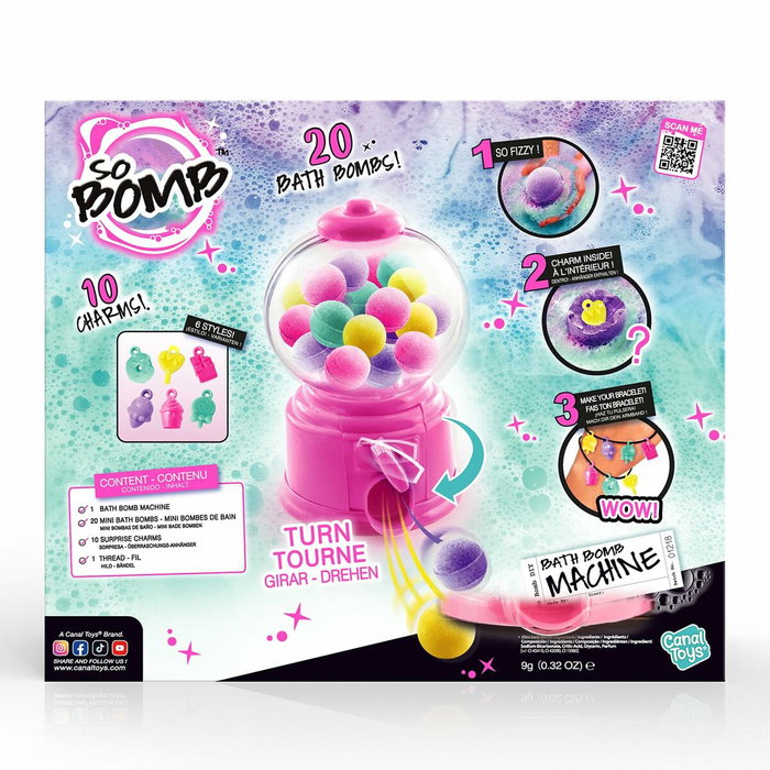 Canal Toys Distributeur de Bath Bomb So Bomb Canal Toys Distributeur de Bath Bomb So Bomb