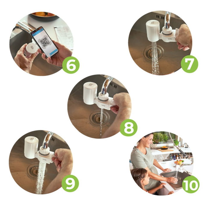 Laica Filtre Hidrosmart pour robinet Venezia R60A