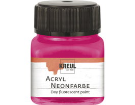 Kreul Peinture acrylique néon rose 20ml
