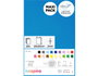 Innspiro Goma EVA bleue autocollante, 20 feuilles de 20x30 cm x 2 mm