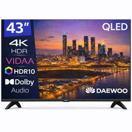 Daewoo 43VB56QV Smart TV QLED 4K UHD 43 pouces