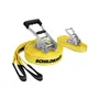 Schildkröt - Slackline d'apprentissage - 15 m (long) x 5 cm (large) - Cliquet en métal - Sangle d'initiation incluse - Capacité max : 150 kg