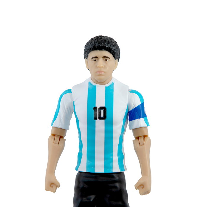 Banbo Toys Figura Maradona - Figurine Articulée Collection 20 cm - Réplique Joueur Argentin Football PVC 81423