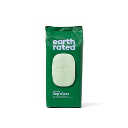Lingettes humides pour animaux domestiques Earth Rated Lavande (60 Pièces)