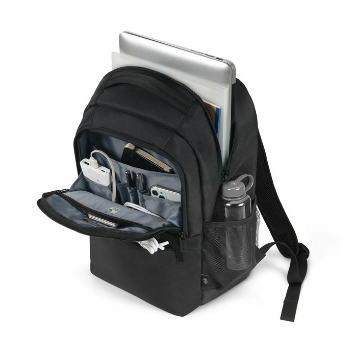 Dicota Sac à Dos Ordinateur Portable Eco CORE 13-14.1" Fabriqué en PET Recyclé, 19 L, Protection HDF, Bloqueur RFID, Dédié aux Écrans 13-14 Pouces Dicota Sac à Dos Ordinateur Portable Eco CORE 13-14.1" Fabriqué en PET Recyclé, 19 L, Protection HDF, Bloqueur RFID, Dédié aux Écrans 13-14 Pouces