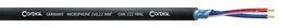 CORDIAL Bobine de câble micro installation FRNC 2 x 0,22mm² 100m