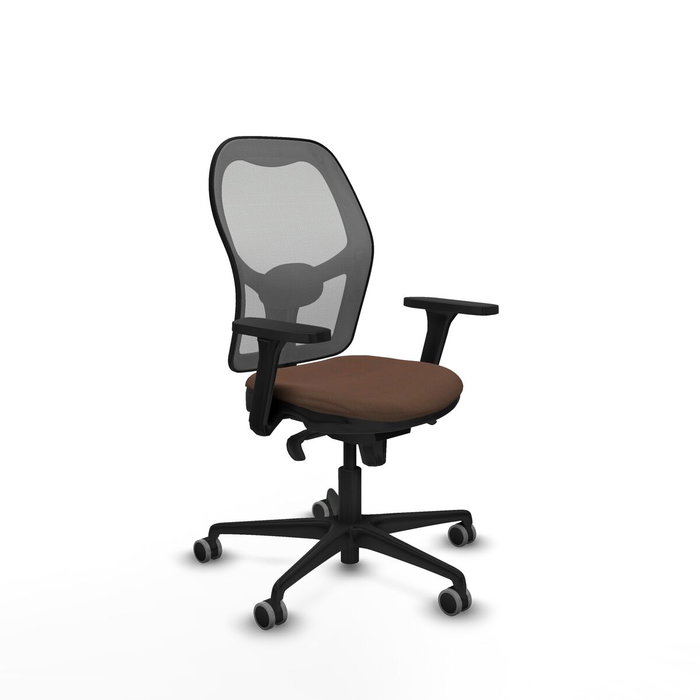 Piqueras y Crespo Chaise de Bureau 3D036G0 Gris Brun foncé Piqueras y Crespo Chaise de Bureau 3D036G0 Gris Brun foncé