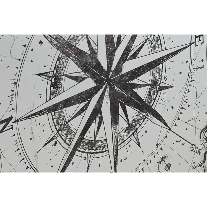Home ESPRIT Miroir mural Vintage Noir et Doré 60 x 4 x 90 cm