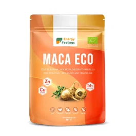 ENERGY FEELINGS 1Kg Maca Polvo Eco Vegan Sg - Poudre de Maca Biologique, Vegan