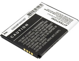 CoreParts Batterie pour TCL Mobile 5.36Wh Li-ion 3.7V 1450mAh, One Touch Shockwave, J210, J300, J310