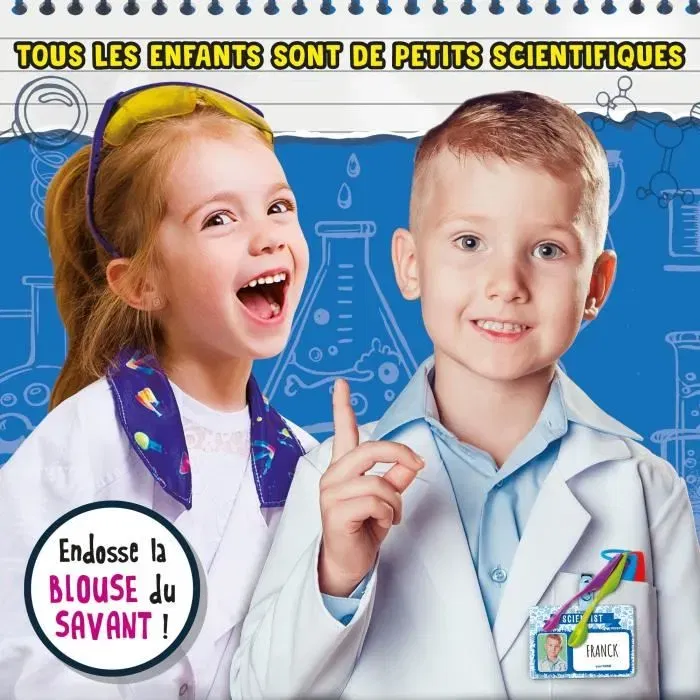 Lisciani Giochi - Kit scientifique Genius Science - Je suis un petit scientifique - Jeu d'expériences pour enfants à partir de 5 ans