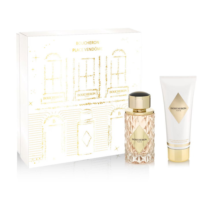 Boucheron Place Vendôme - Coffret Parfum Femme: Eau de Parfum 50 ml + Lotion Hydratante pour le Corps 100 ml